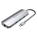 Vention 9 in 1 USB-C Multi-function Docking Station - TOLHB