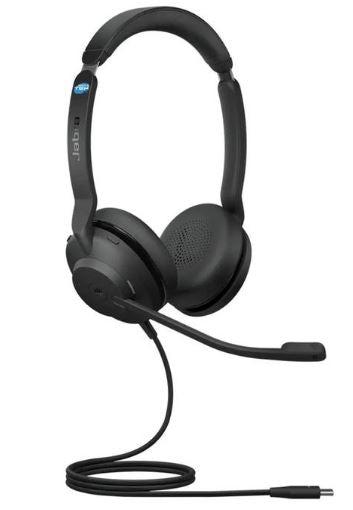 Jabra Evolve2 30 SE UC Stereo Headset 23189-989-879  –  USB-C Wired, Noise Cancelling Mic, Professional Office Headphones