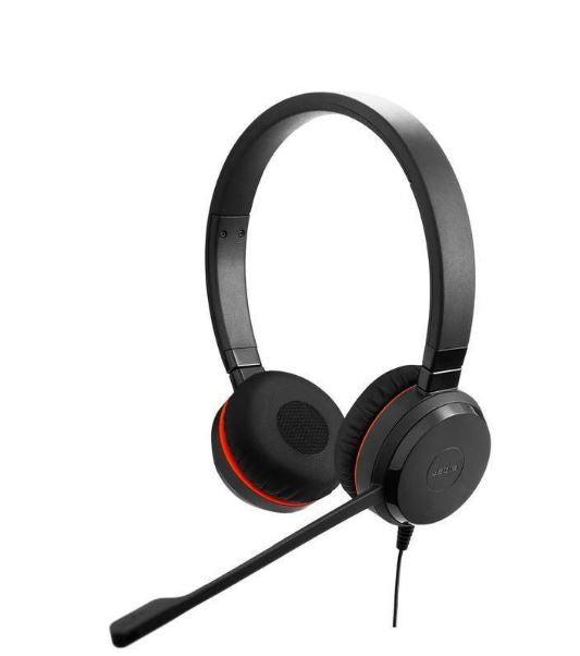 Jabra Evolve 30 II Stereo MS USB C/A Adapter headset 5399-823-369 – Professional communication headset designed to deliver clear audio and reliable connectivity for calls and daily office use