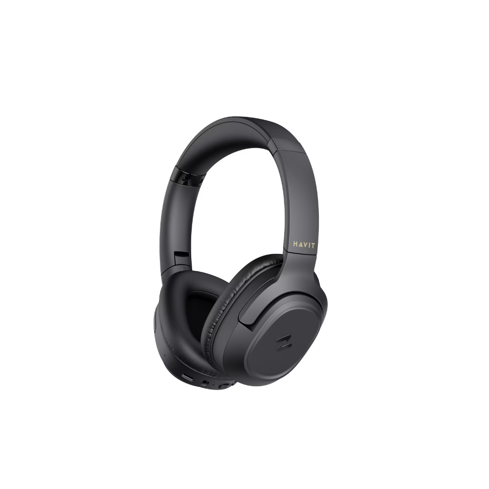 Havit H612BT PRO Bluetooth Wireless Over-Ear Headphones – Heavy Duty Professional Stereo Sound Headset with Noise Isolation Microphone for Gaming, PC, and Mobile Use