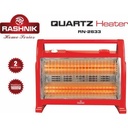 Rashnik RN-2633 Electric Quartz room heater - Wide angle heat reflectors, 2 heat levels
