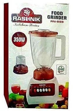 Rashnik RN-999 1.5 Liters Blender - 350W, with Grinder, Powerful 4 speeds control with pulse