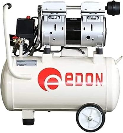 Edon ED550-25L 25L Silent Compressor With One Motor  – Heavy DutyOil-Free Low Noise Industrial Air Compressor for Workshop, Automotive, Painting, and Home Use Applications