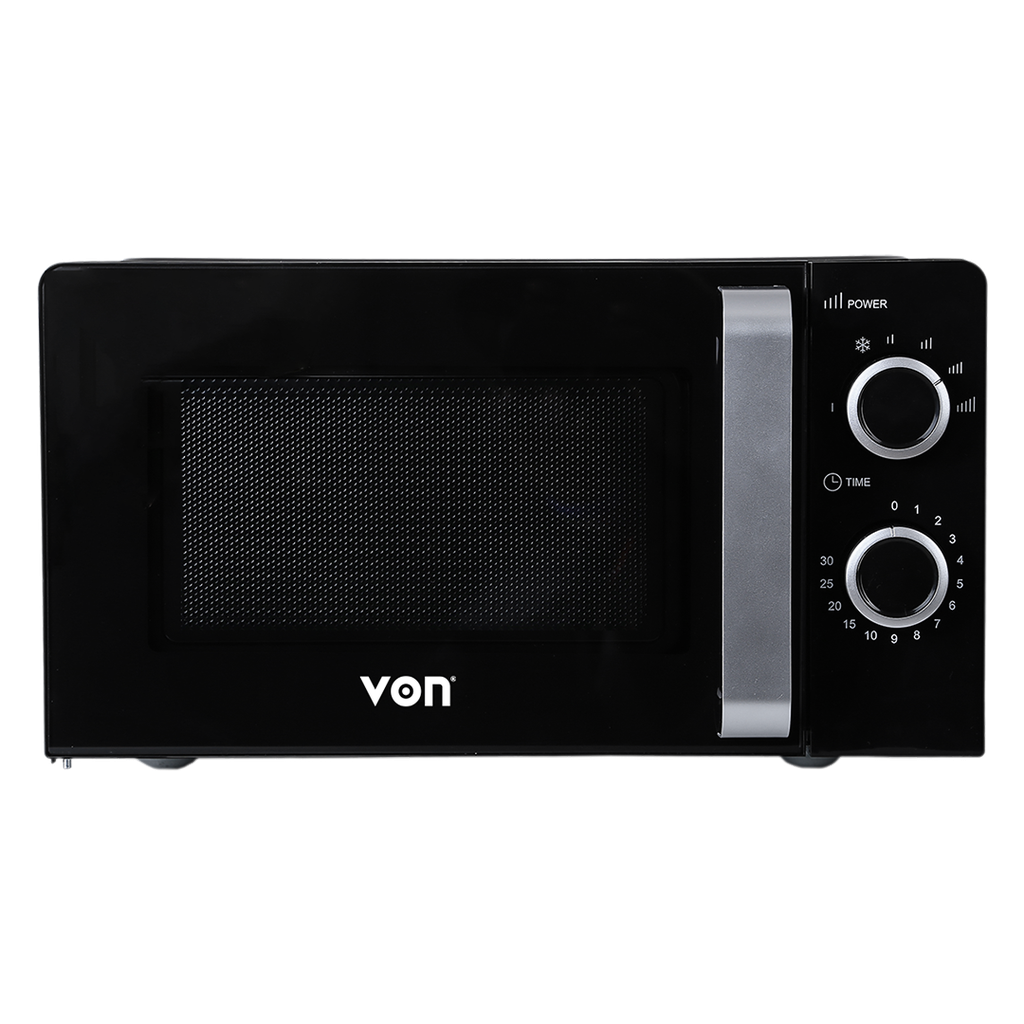 Von VAMS-20MGX 20L Solo Mechanical Microwave Oven - 700 Watts, 20 Litres, Mechanical Control