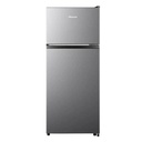 Hisense REF124DR 128L Double Door Refrigerator – Energy Efficient Compact Top Freezer Fridge with Low Noise Operation, Tempered Glass Shelves, and Adjustable Cooling for Home, Office, and Bedsitter Use