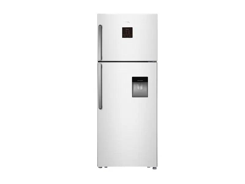 TCL P605TMSWD 492L Double Door Top Mounted Fridge with Water Dispenser - 492 Litres, Double Door, Water Dispenser