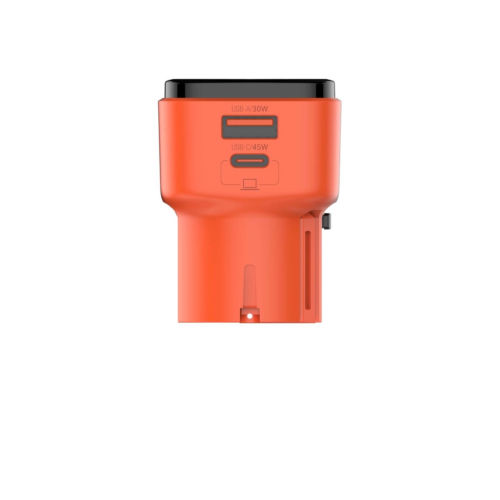 LDNIO 45W Q2420 Universal Quick Travel Adapter Charger | EU/US/UK/AU Retractable Pins
