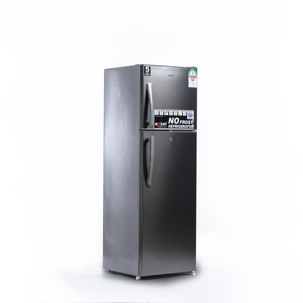 Exzel 250 Litres Double Door Fridge (ERD-292SL) - 250 Litres, 187-250V, Double Door