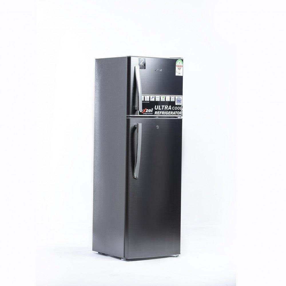 Exzel 168 Litres Direct Cool Double Door Fridge (ERD-175SL) - 168 Litres, 170-260V