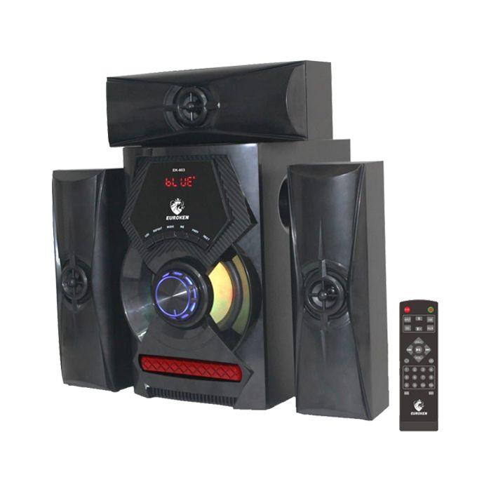 Euroken EK-603  3.1 Subwoofer Speakers - 20000W, Bluetooth, USB, FM Radio