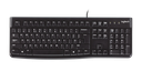 Logitech K120 Wired Keyboard 920-002508 – Full-Size USB Keyboard for Comfortable Typing at Home & Office