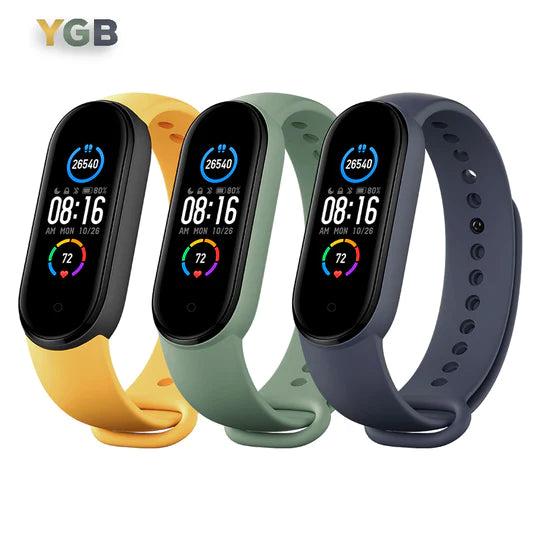Xiaomi Mi Smart Band 5 Strap (3-Pack) - Made of quality silicon material