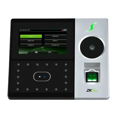 ZKTECO PFACE202 Multi-Biometric Time & Attendance and Access Control Terminal - supports upto 600 palm templates
