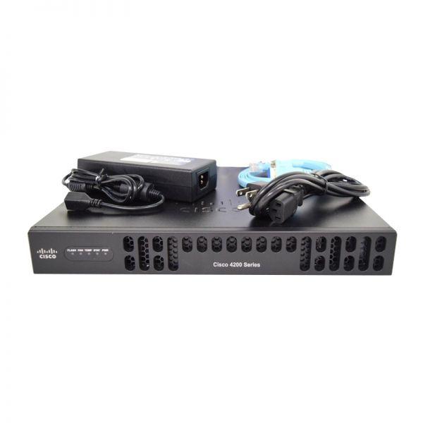 Cisco ISR4221-K9 Integrated Services Router -  Networking, services, computing, and storage integrated into a single form factor