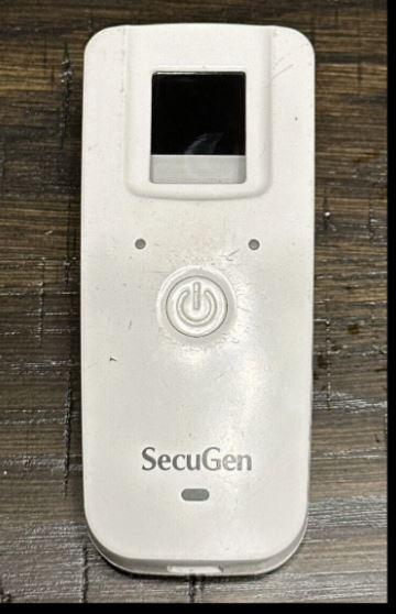 SecuGen HU20-ASF-BT2 500 DPI Bluetooth Unity 20 Fingerprint Reader – FBI Certified Wireless Biometric Scanner with Optical Sensor for Mobile Authentication, Access Control, and Identity Verification Systems