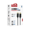 Promate 8K DisplayPort to DisplayPort Cable (DPLINK-300) - 8K@60Hz High-Definition, 3Meters Cable Length