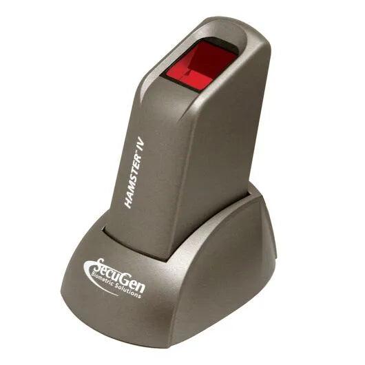 SecuGen HSDU04P 508 DPI USB Hamster IV Fingerprint Scanner – FBI Certified Optical Biometric Reader with Smart Capture for Secure Authentication, Access Control, and Time Attendance Systems