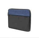 Promate Lightweight 300D Twill Polyester 13" Laptop Sleeve (LIMBER-SB) - Water-Resistant, 1 Main Compartment, 1 Front Pocket, For Laptops Up to 13"