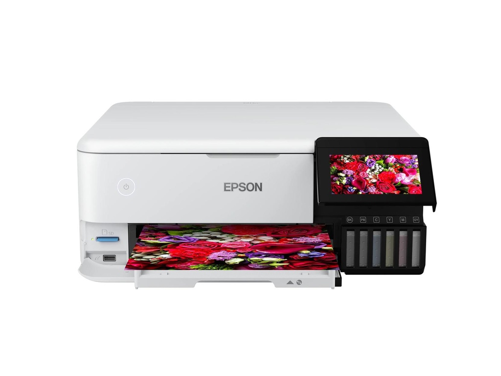 Epson EcoTank L8160 A4 Photo All-in-One Printer1200 DPI x 4800 DPI (Horizontal x Vertical), Interfaces: WiFi, USB, Ethernet, Wi-Fi Direct, USB
