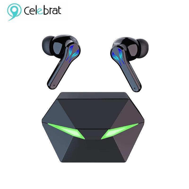 Celebrat TWS-W13 Bluetooth Gaming Earbuds - Music time: 5 hours , Charging time: 2 hours