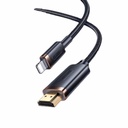 USAMS US-SJ509 U70 Lightning to HDMI HD Video Cable - 2M
