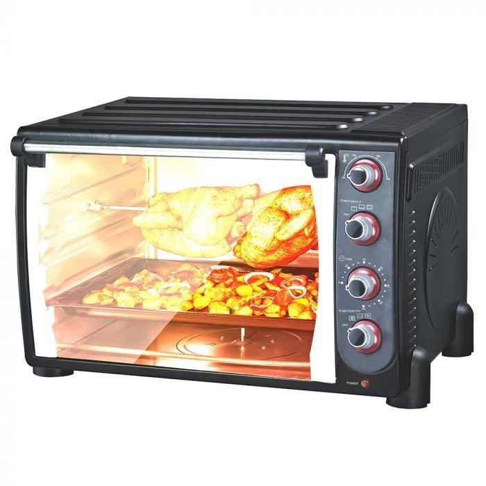 Ramtons RM/607 90Ltrs Oven Toaster - 2400 Watts, Bottom and top heating elements