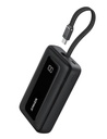 Anker A1688H11 Power Bank 10,000mAh 30W Fast Charging Portable Charger with Built-In USB-C Cable