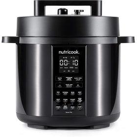 Nutricook NC-SP204K 6Liters Smart Pot 2 Pressure Cooker - 9 appliances in 1, Stainless steel inner pot