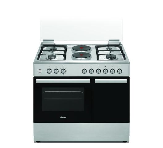 Simfer 9426SEI 4 Gas + 2 Electric Cooker -Gas Compartment, Thermostat