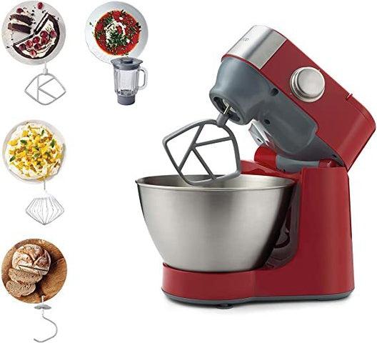Kenwood KM241 Kitchen Machine - 900 Watts, K-Beater, Whisk, Dough Hook