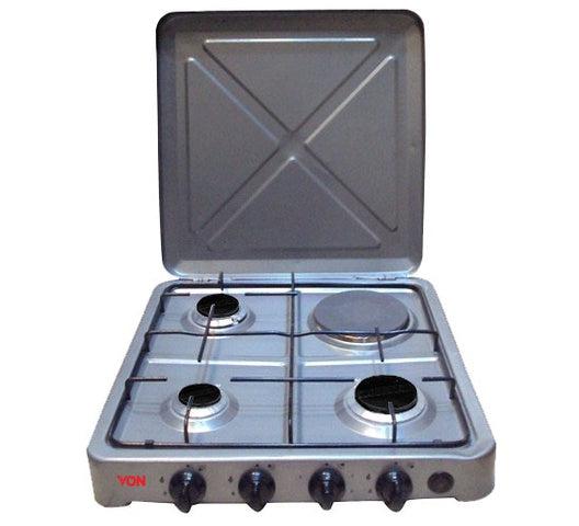 Von 0-431.S/ VAC4F300S 3 Gas 1 Electric Cooker -  Auto ignition