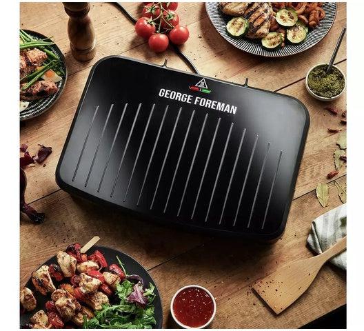 George Foreman 25820 Large Fit Grill - Non-stick plates, ‎2400 watts