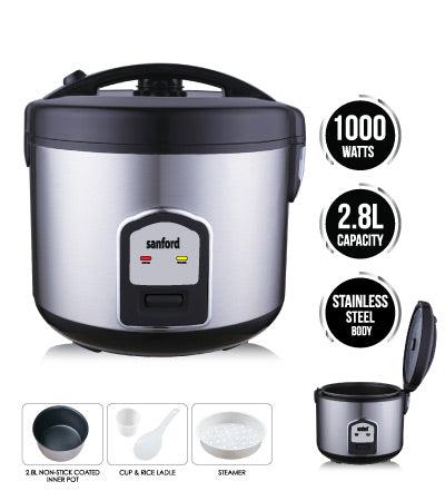 Sanford SF1196RC 2.8L Rice Cooker – Fast, Reliable Cooking