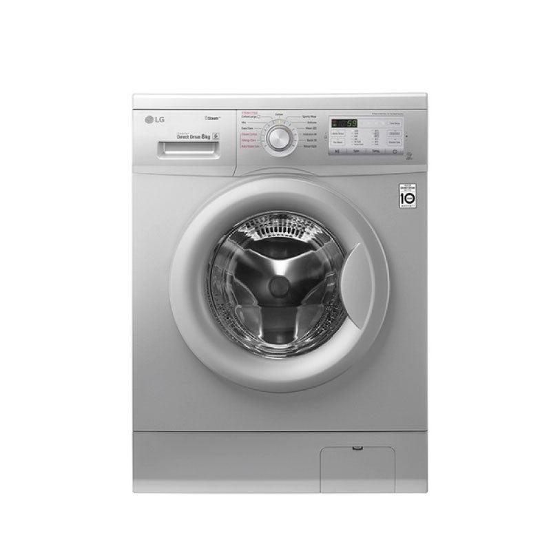 LG FH2J3QDNG5P 7Kgs Front Load Washing Machine - 6 Motion, Auto Restart