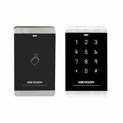 [DS-K1102AM-ES-HTL] Hikvision DS-K1102AM 13.56 MHz Card Reader – Reliable access control reader for secure and efficient card authentication