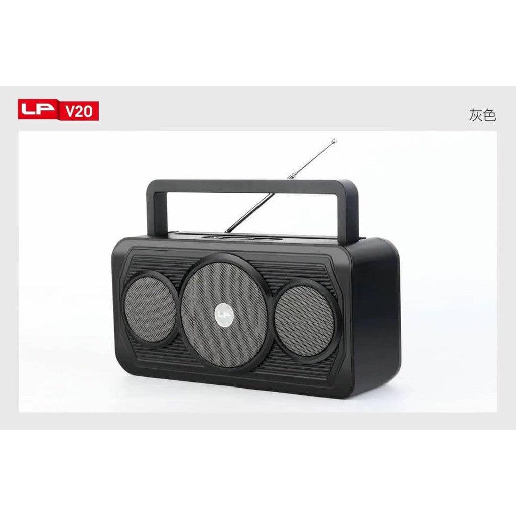 LP V20 HIFI 360 Sound Portable  Bluetooth Speaker - TF card ,  FM Radio , AUX, USB ,Bluetooth