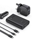 Ravpower RP-PB210 6-In-1 Prime Power Bank Combo - Charger, Powerbank, 3 In 1 Charging Cable, Car Chager