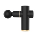 Green Lion GNFG2500MBK Contento Portable Massage Gun - 6 Different Massage Speeds, Spherical Massage Head