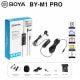 BOYA BY-M1-PRO Omnidirectional Lavalier Microphone -High-quality condenser microphone