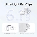 UGREEN UG‑WS208 ClipBuds Magic True Wireless Earbuds 55136 – Bluetooth 5.3 Premium Stereo Earbuds with Charging Case for Music, Calls, and Active Use