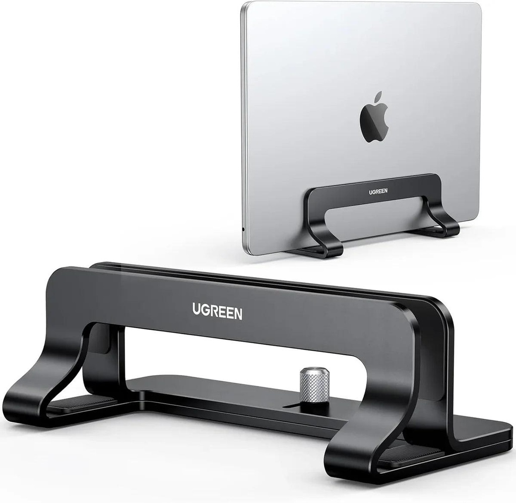 [25706-RM-ETL] UGREEN LP258 Vertical Laptop Stand 25706 – Adjustable Ergonomic Cooling & Space‑Saving Holder for Laptops, Notebooks, and Workstations