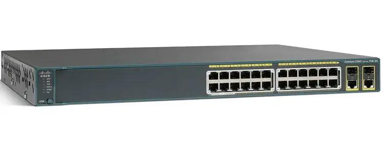 [WS-C2960X-24PS-L-RM-AL] Cisco WS-C2960X-24PS-L 24-Port Gigabit PoE Switch – Catalyst Series Layer 2 Managed Network Switch for Enterprise, Business, and IT Infrastructure Deployment