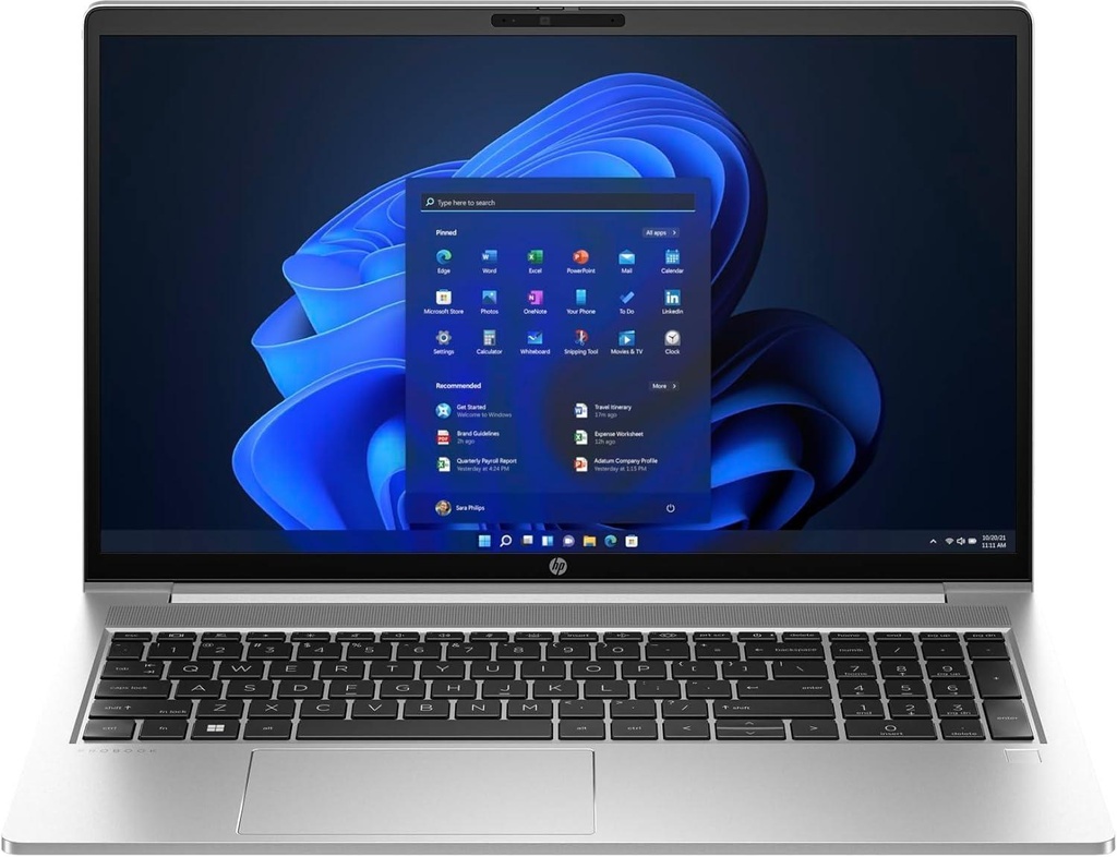 [822P5UT-RM-DN] HP ProBook 450 G10 15.6" Intel Core i7 1355U FHD Laptop (822P5UT) – 16GB DDR4, 512GB PCIe NVMe SSD, Windows 11 Pro. High-Performance Business Notebook