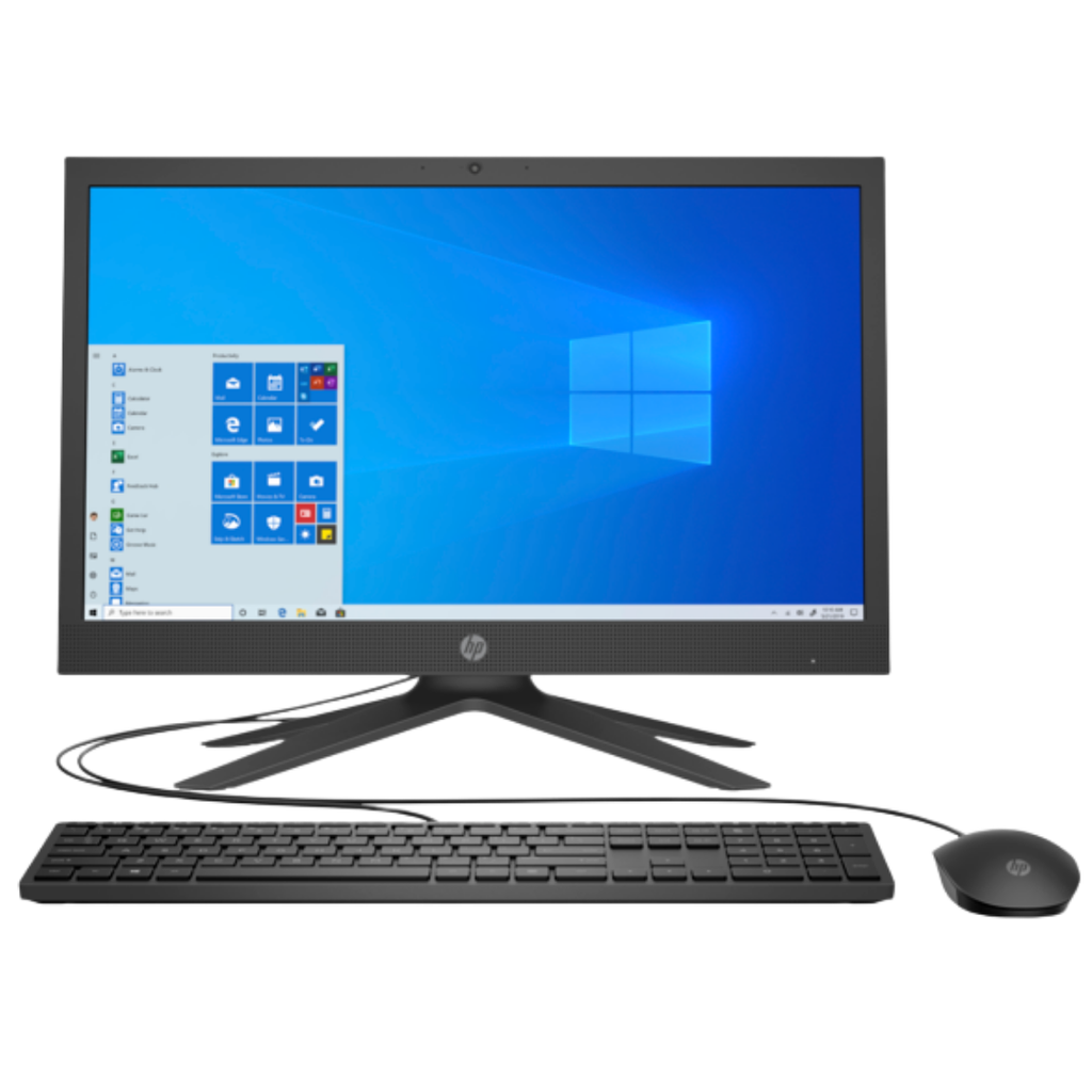 HP 200 G4 22 AIl in One Desktop (55L49ES)- 21.5" Inch Display, 10TH Generation Intel Core i3, 4GB RAM/1TB Hard Disk Drive