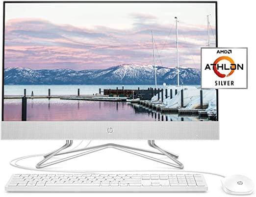HP All in One 24-DF1005NH Desktop (2N1F5EA)- 23.8" Inch Display, 11TH Generation Intel Core i5, 8GB RAM/256GB Solid State Drive