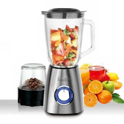 Sonifer SF-8015 2 Pack 1.5 Litre Super Blender - Stainless Steel Blade, Power 400W