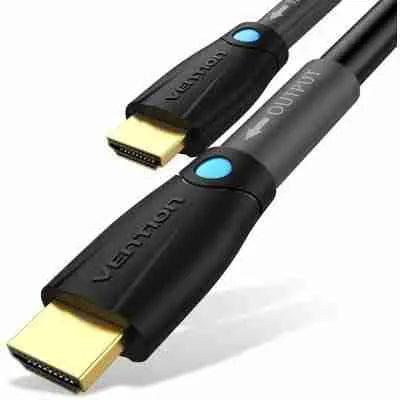 Vention AAMBL 10 Meter HDMI Cable – Engineering Grade High Speed 4K HDMI Cable for Long Distance AV Transmission, Professional Installations, and Industrial Display Applications