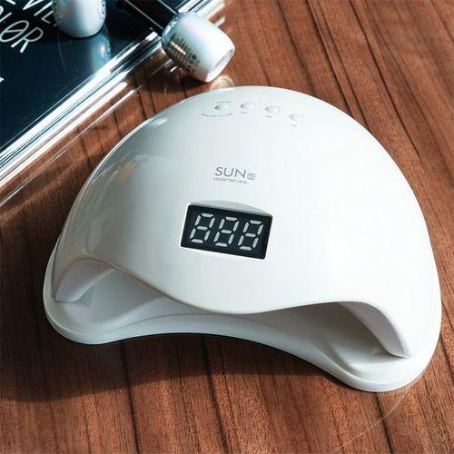 SUN 5 2in1 LED UV Nail Dryer Lamp - Cure All Kinds of Nail Gels, Large Space and Removable Tray, 4 Timer Sensor