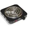Hot Plate JX-1010B Single Electric Cooker - Easy to use and clean, Overheat protection, Stainless Steel