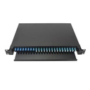 Lightwave LW-ODF-24SC-Load-RM Fiber Patch Panel – 24-Port Rack Mountable Optical Distribution Frame for Professional FTTH, Data Center, and Networking Applications